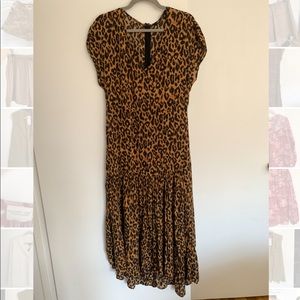 Zara animal print 🐆dress. Size S